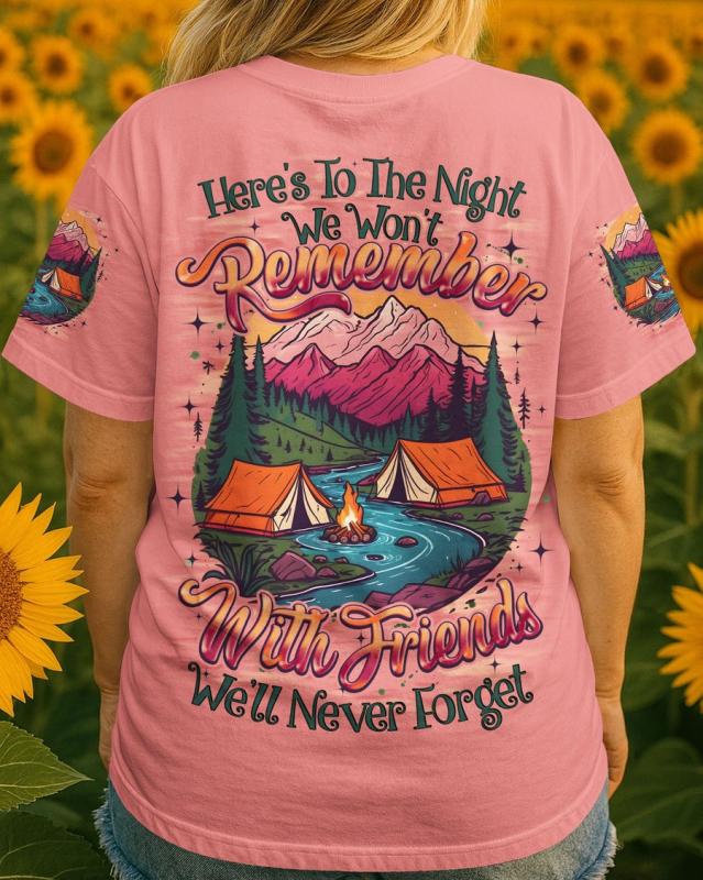 HERE'S TO THE NIGHTS ALL OVER PRINT