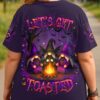 LET'S GET TOASTED HALLOWEEN ALL OVER PRINT