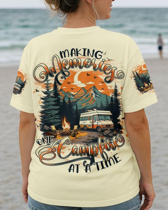 MAKING MEMORIES ONE CAMPFIRE AT A TIME ALL OVER PRINT