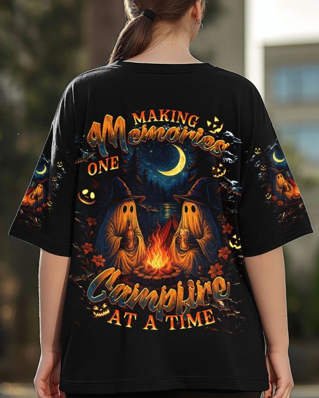 MAKING MEMORIES ONE CAMPFIRE AT A TIME BOO HALLOWEEN ALL OVER PRINT Shirt