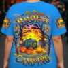 MY BROOM BROKE SO NOW HALLOWEEN CAMPING ALL OVER PRINT Shirt
