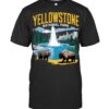 Yellowstone Us National Park Wolf Bison Bear Vintage National Park T Shirt