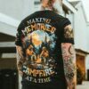MAKING MEMORIES ONE CAMPFIRE AT A TIME BIGFOOT ALL OVER PRINT Shirt